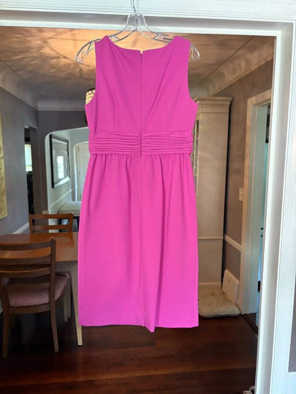 NWT Kate Spade New York Pink V-Neck Ponte Dress. Size 8